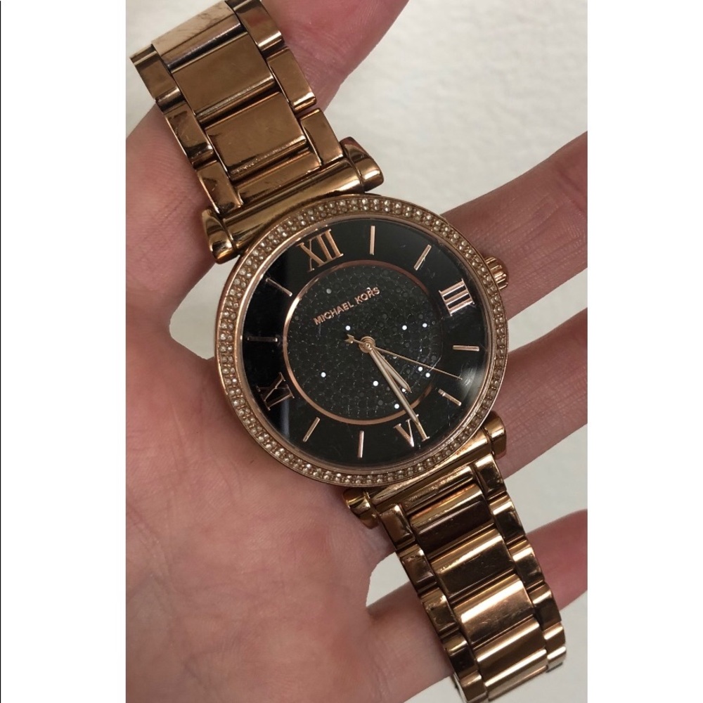 Gold Michael Kors watch